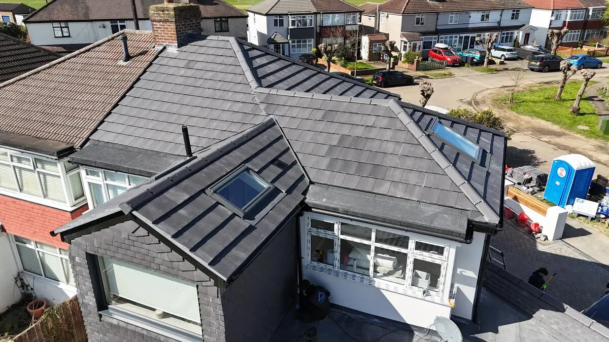 Re-roof with dormer and Velux windows - Croydon