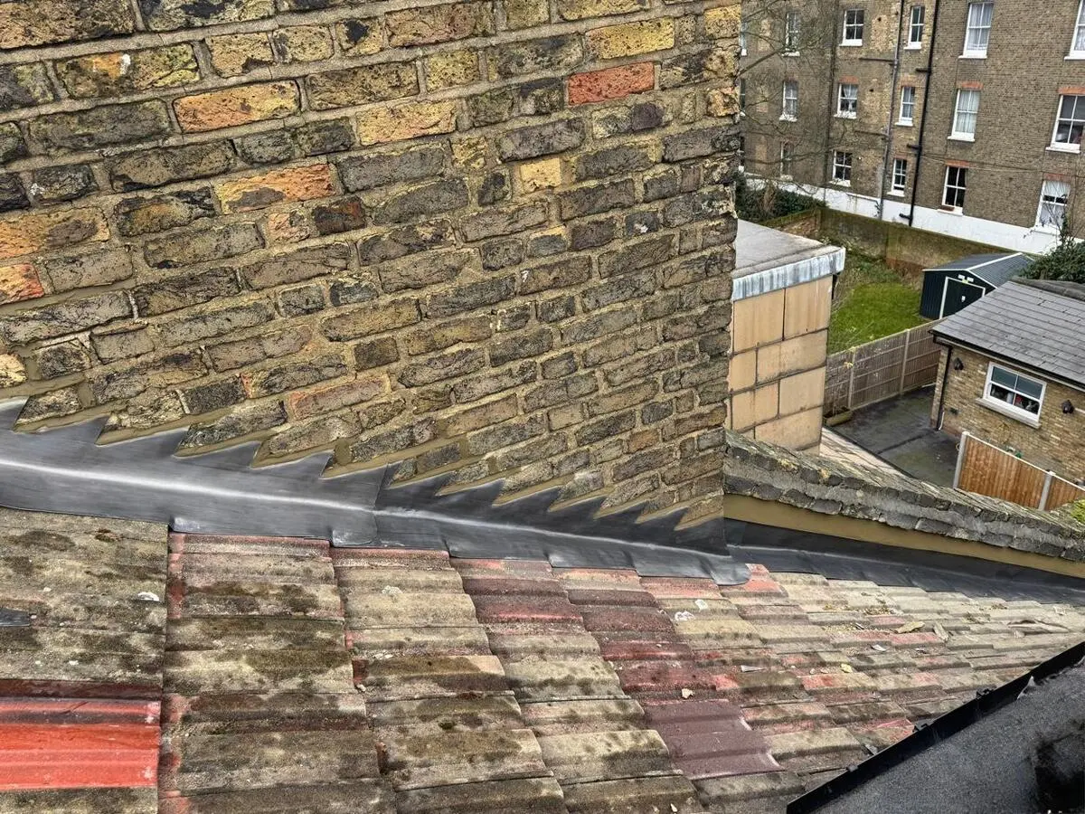 Stepped Lead Flashing