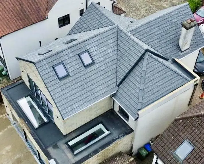 Tile Re-Roof with Velux